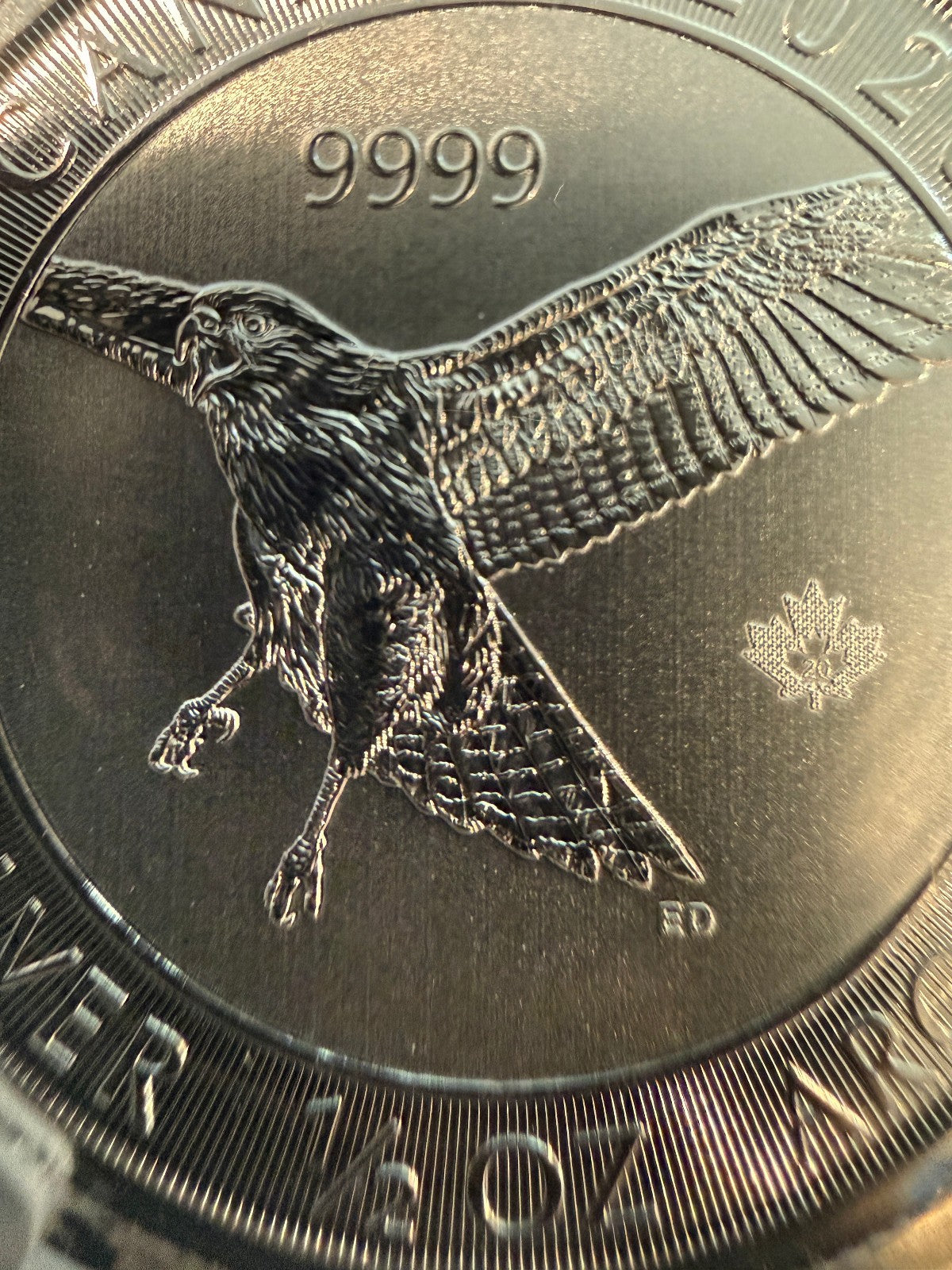 2020 Canada 1/2 oz Silver Red Tailed Hawk $2 Coin PCGS MS68 .9999 Fine