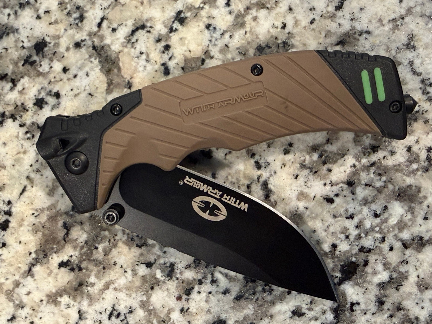 WithArmour Nightingale WA-031TN Folding Knife 440C Steel Tactical EDC