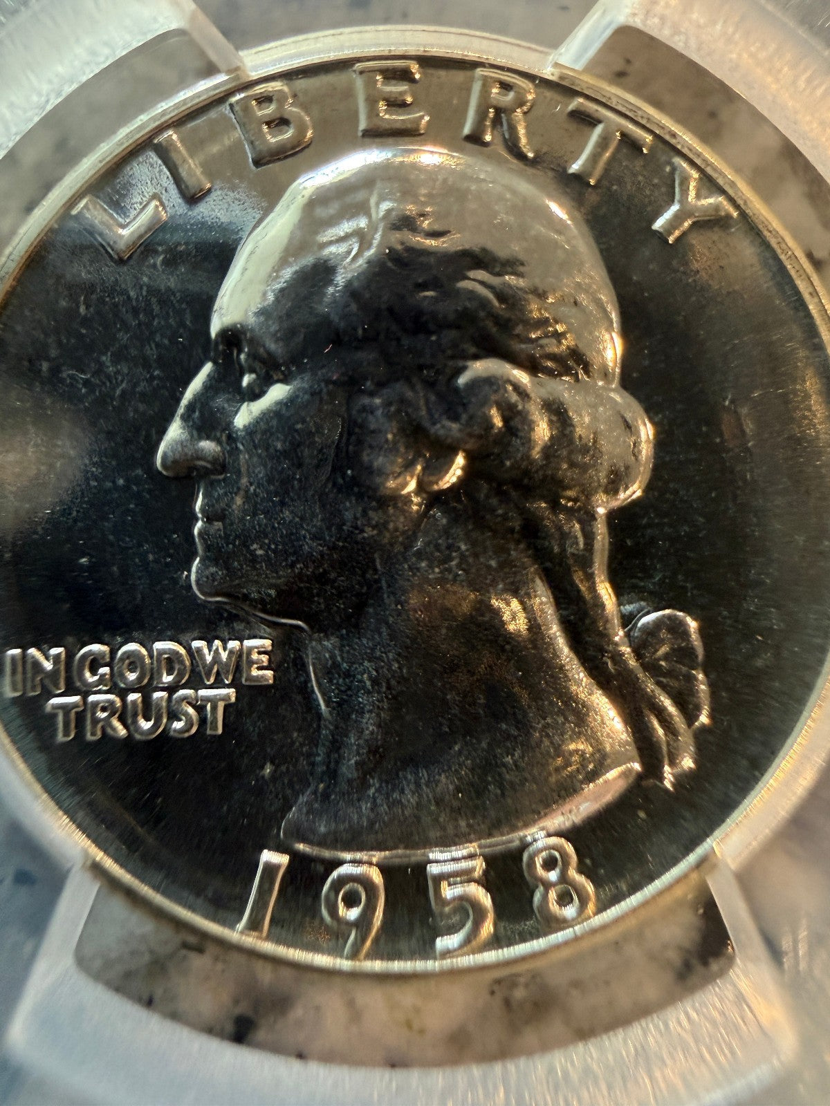 1958 Washington Silver Proof Quarter PCGS PR66 25C Certified Coin