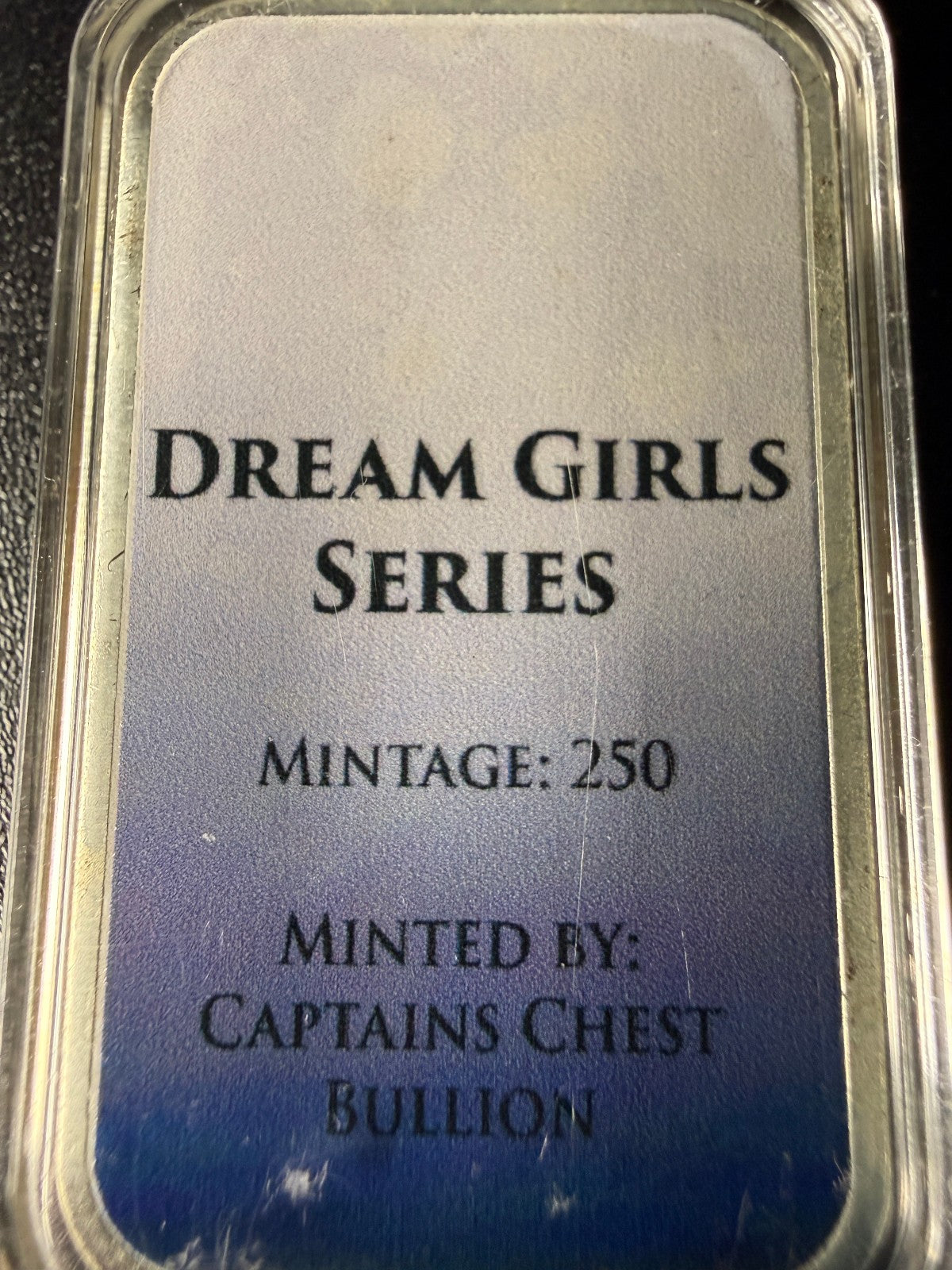 2025 Dream Girl Farm Girl 1 oz .999 Fine Silver Colorized Art Bar