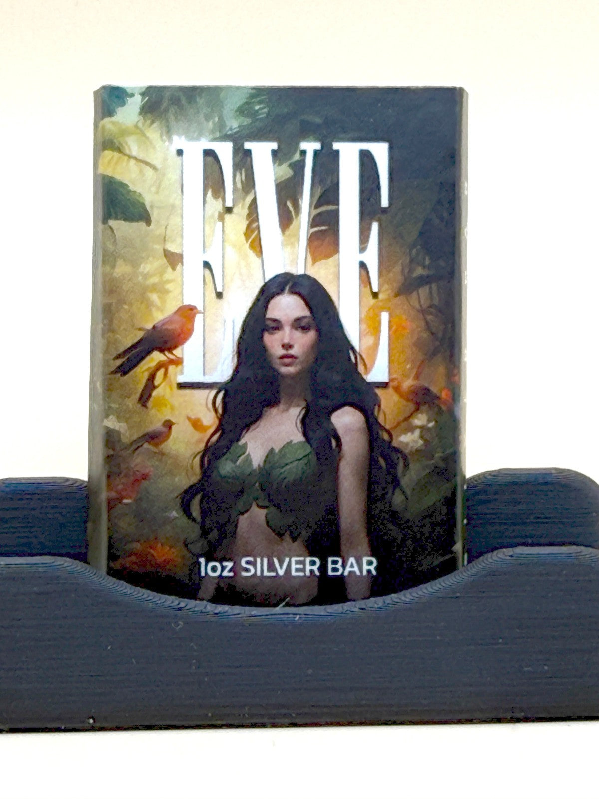 Eve Garden Of Eden 1 Oz .999 Fine Silver Art Bar Limited Edition #320