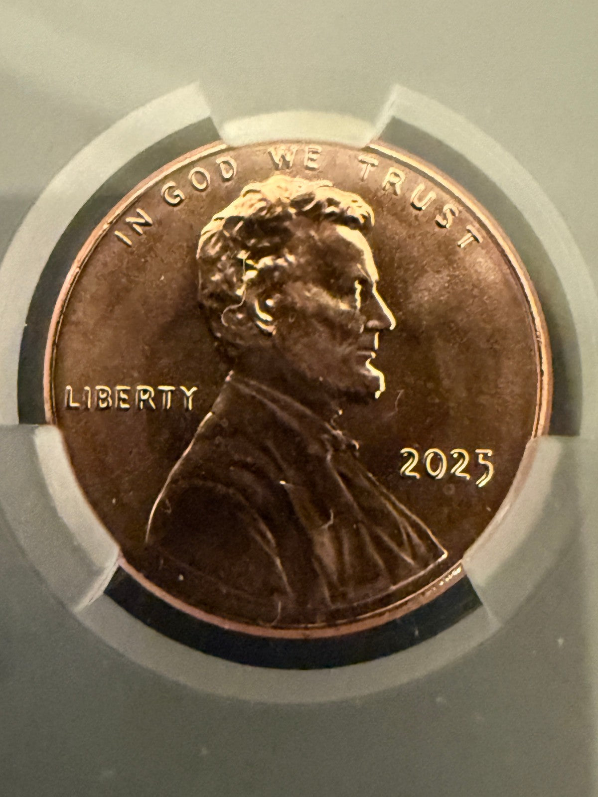 2025 Lincoln Shield Cent CAC MS64 RD Certified Penny CAC Graded Coin