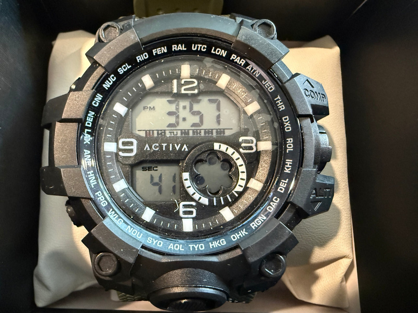 Activa Endurance X Invicta ACW435-004 Men's Digital Watch 54.5mm Green