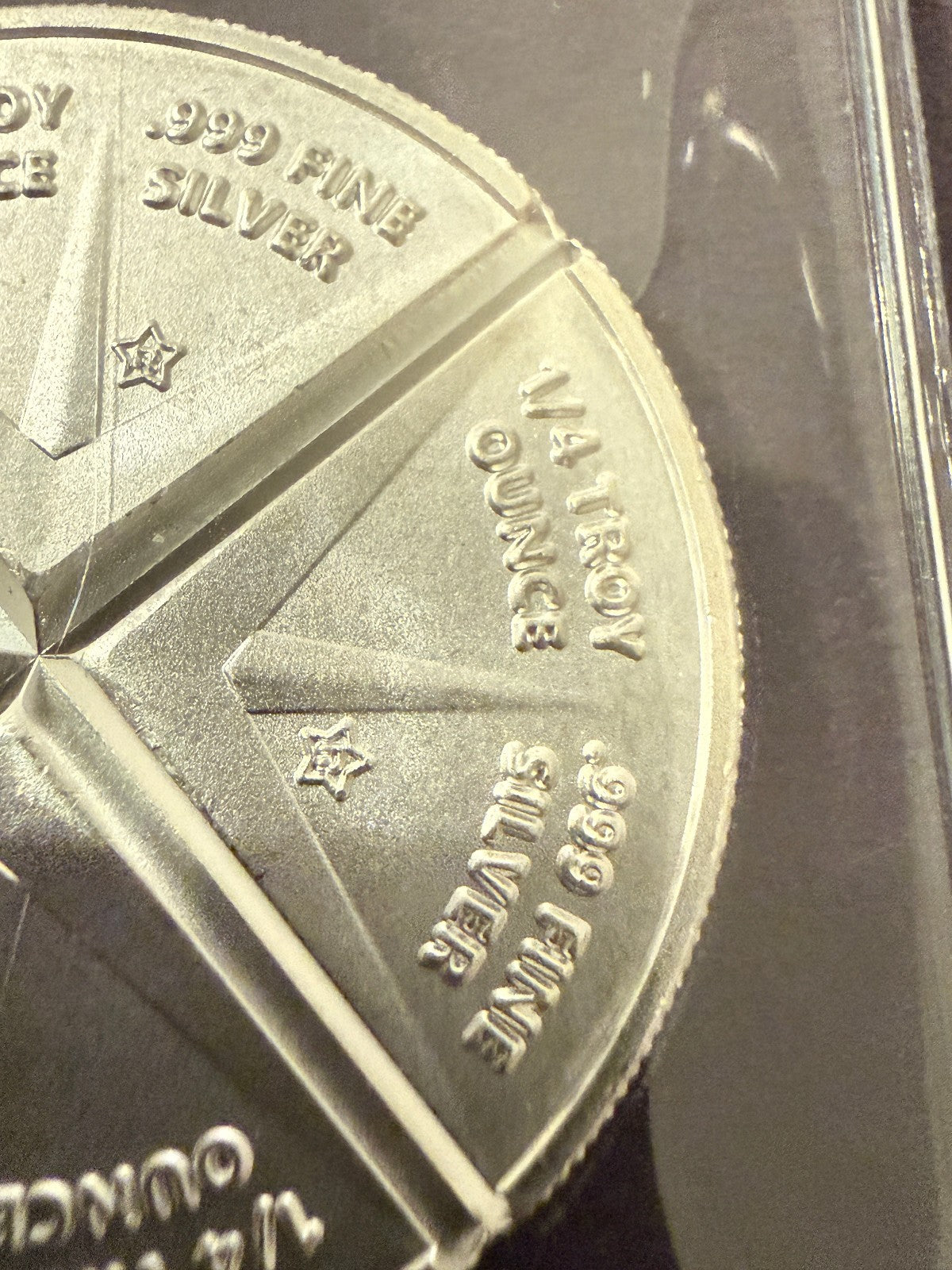 POP Bullion 1oz Silver Round .999 Fine Divisible Pieces Fractional Bar