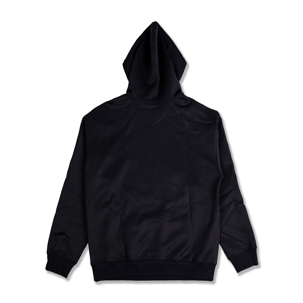 TheMoonAndPenny Moon Graphic Hoodie Black Pullover Hoodie Small Galaxy Sweatshirt