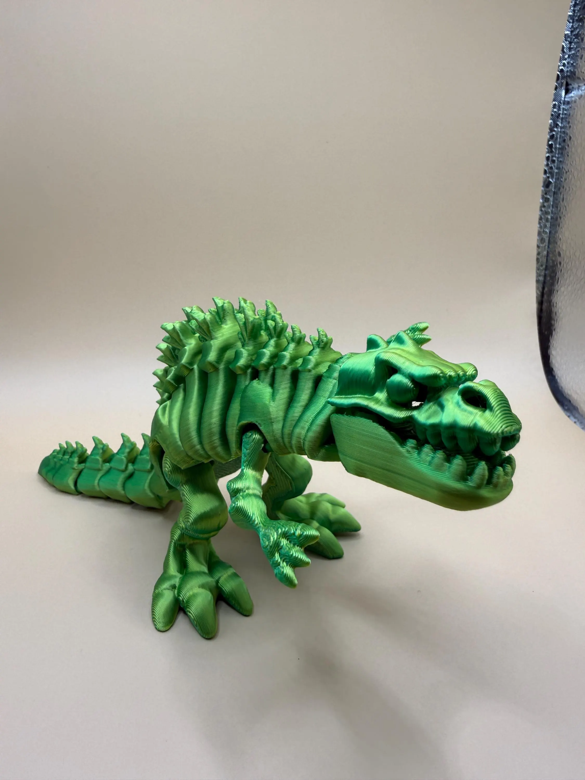 Articulated 3D Printed Dragon Dinosaur 4 Pack Flexible Figgly Fantasy Fidget Toys