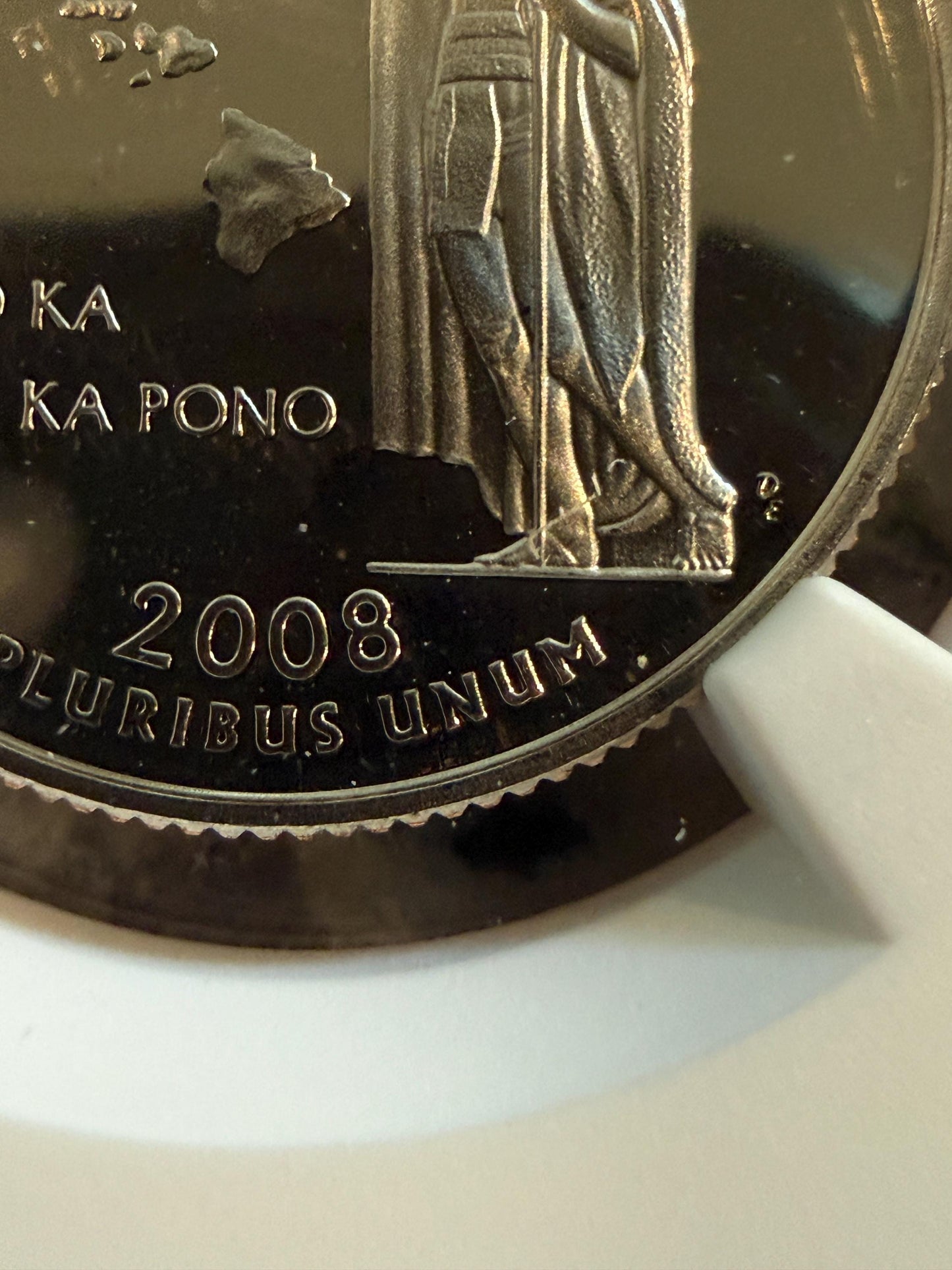 2008 S Hawaii State Quarter NGC PF Ultra Cameo GEM Proof Clad 25C