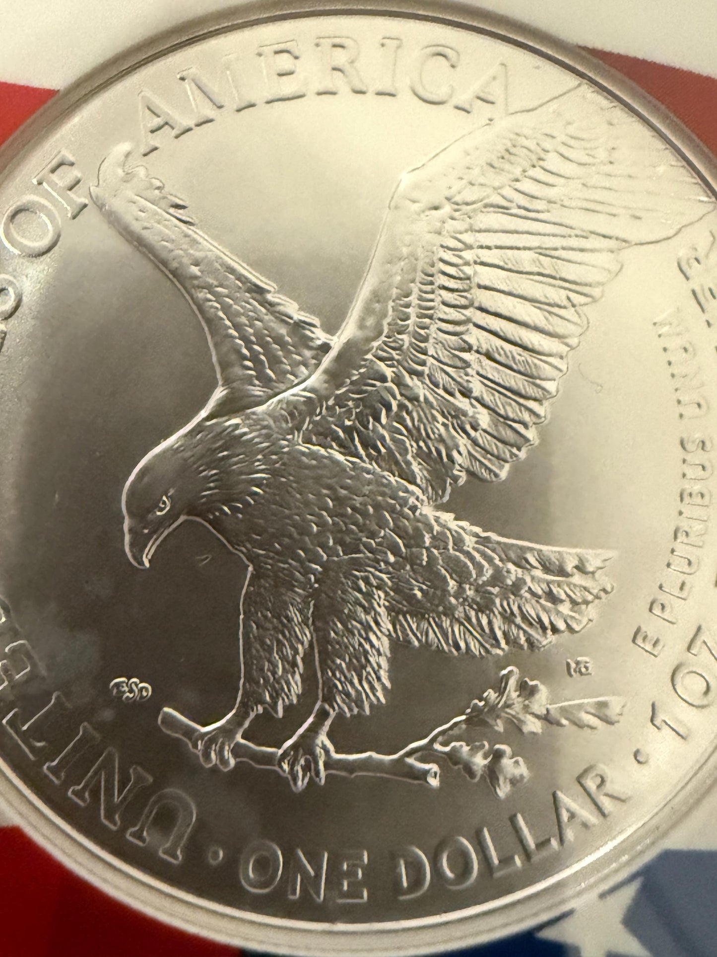 2021 American Silver Eagle Type 2 Landing NGC New Year’s Edition MS Coin