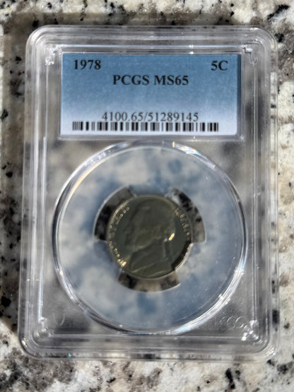 1978 5C PCGS MS65 1974 S Quarter PR69DCAM 1963 Dime PR66 Silver Lot