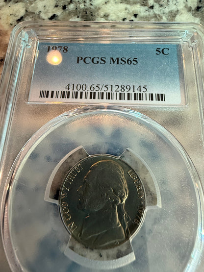 1978 5C PCGS MS65 1974 S Quarter PR69DCAM 1963 Dime PR66 Silver Lot