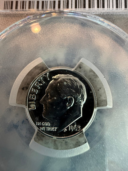 1978 5C PCGS MS65 1974 S Quarter PR69DCAM 1963 Dime PR66 Silver Lot