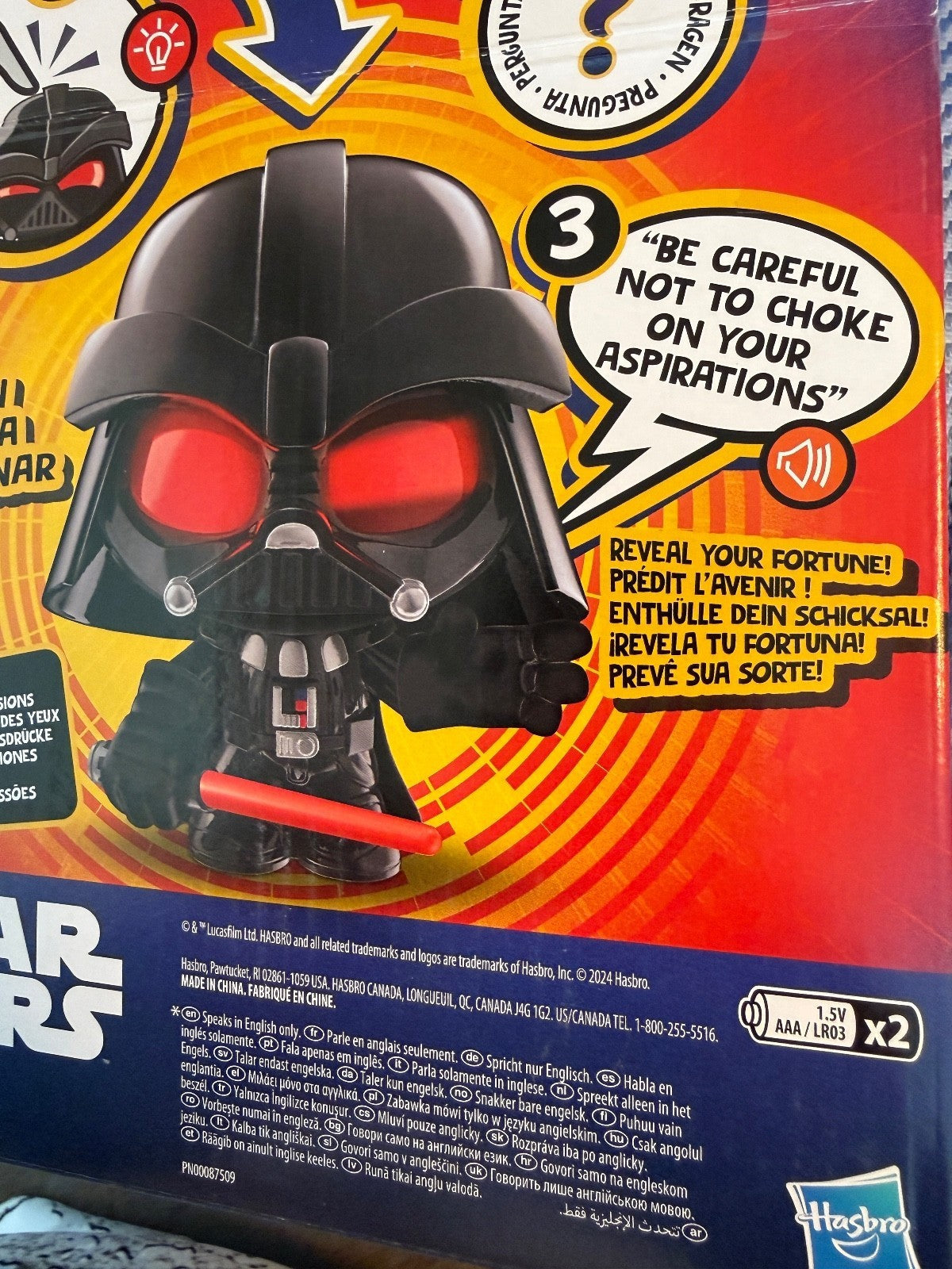 Star Wars Force N’ Telling Darth Vader Interactive Figure – 40+ Phrases | 0136