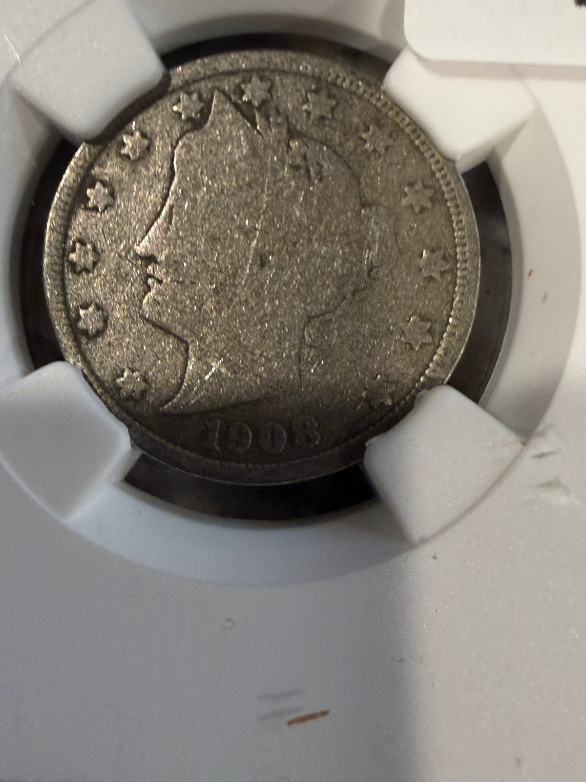Liberty Head V Nickel Genuine Western Saloon Collection NGC Slab