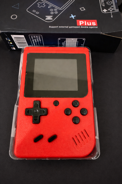 Handheld Retro Game Console Plus Red Portable Video Game System TV Output