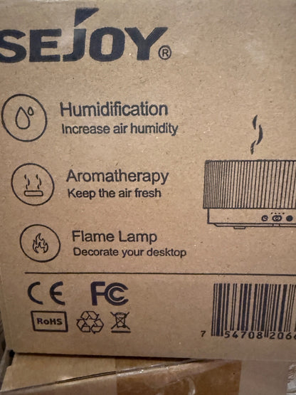 SEJOY Flame X1 Aromatherapy Diffuser Humidifier Ultrasonic Essential Oil Mist