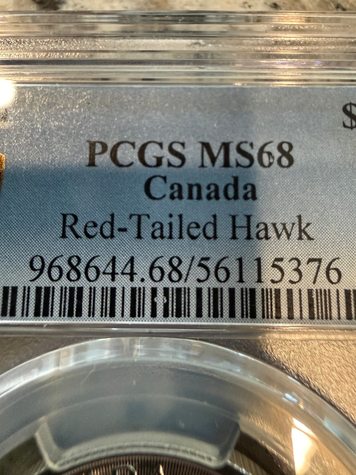 2020 Canada 1/2 oz Silver Red Tailed Hawk $2 Coin PCGS MS68 .9999 Fine