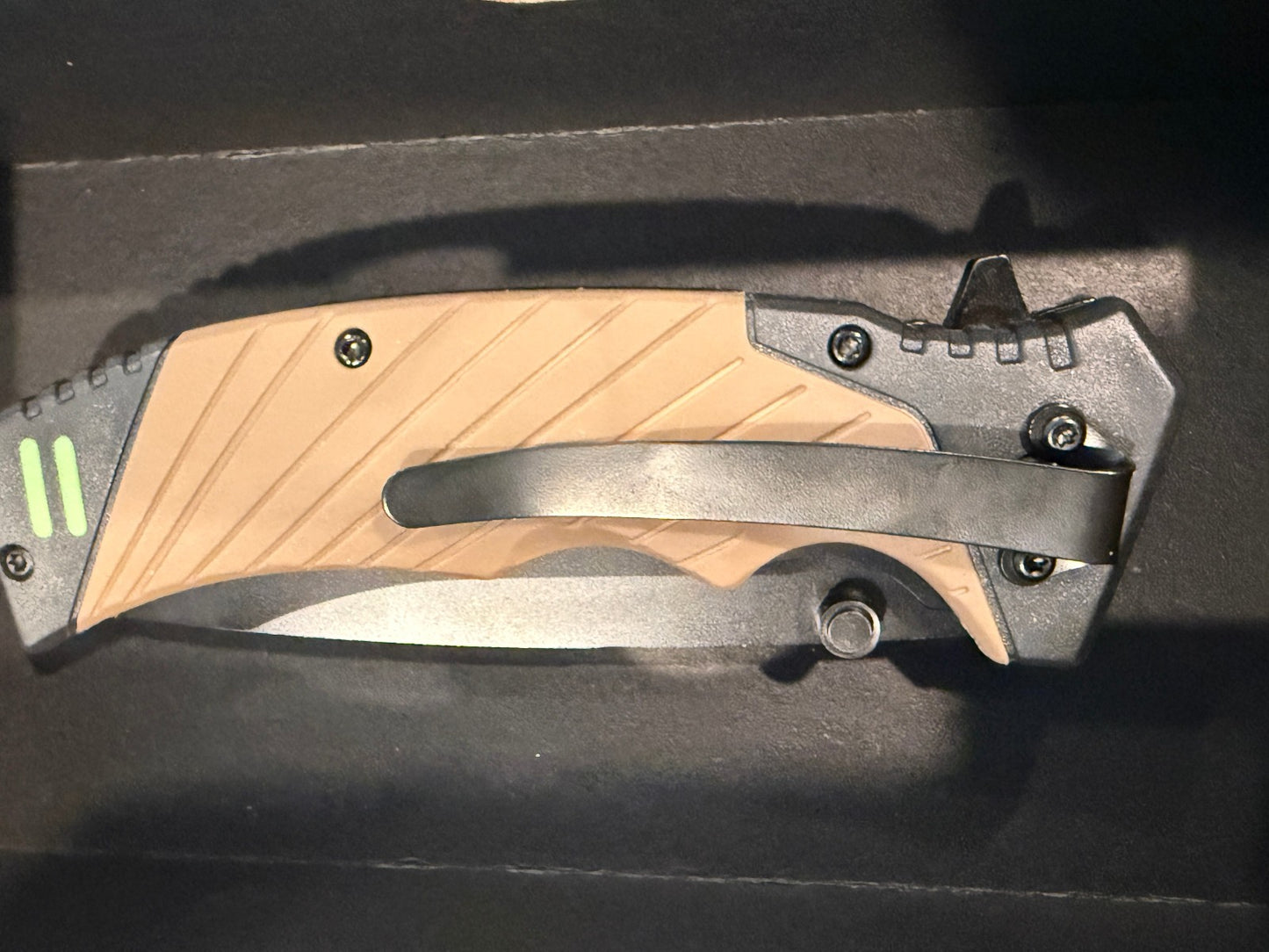 WithArmour Nightingale WA-031TN Folding Knife 440C Steel Tactical EDC