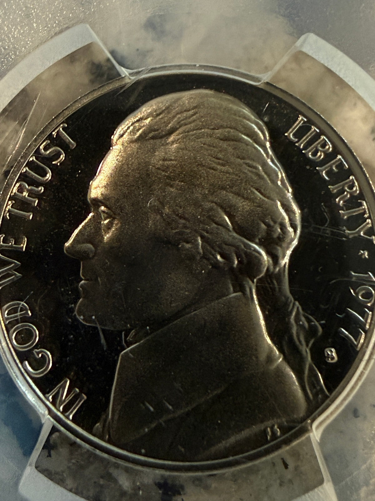 1977 S Jefferson Nickel PCGS PR69DCAM Deep Cameo Proof 5C Certified
