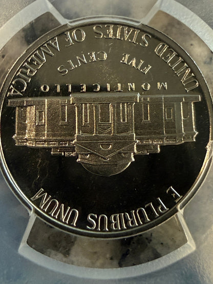 1977 S Jefferson Nickel PCGS PR69DCAM Deep Cameo Proof 5C Certified