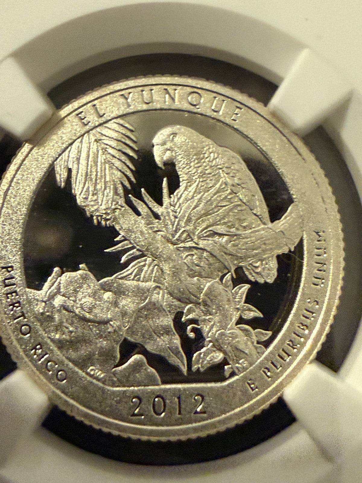2012-S Silver El Yunque Quarter PF69 Ultra Cameo NGC Puerto Rico