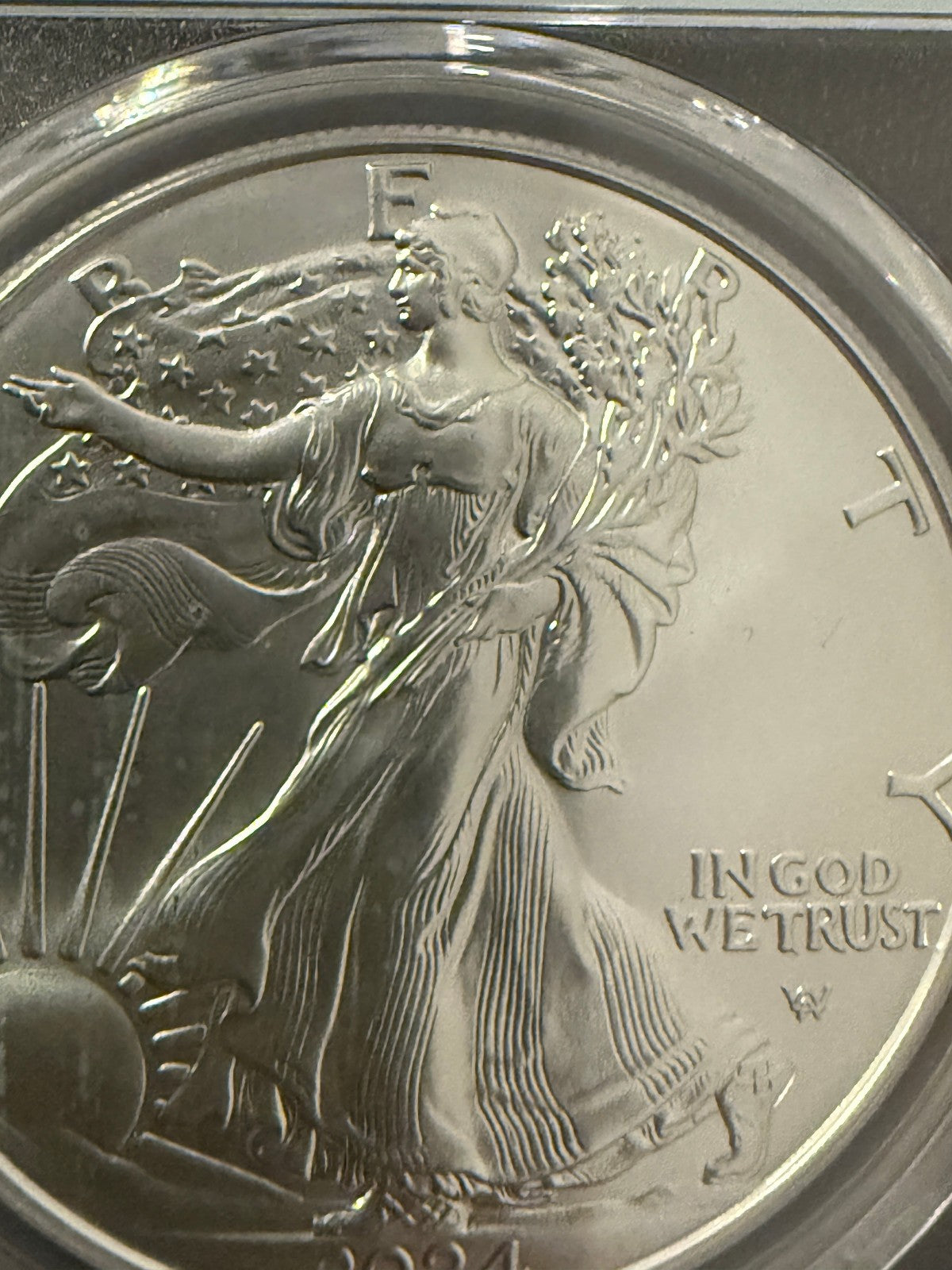 2024 Silver Eagle PCGS MS70 First Day of Issue Perfect Grade