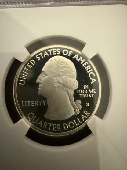 2012-S Silver El Yunque Quarter PF69 Ultra Cameo NGC Puerto Rico