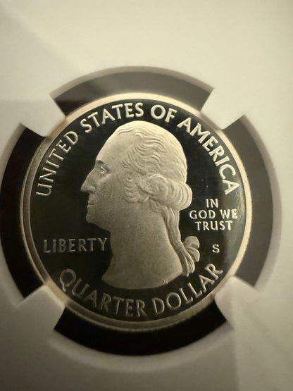 2012-S Silver El Yunque Quarter PF69 Ultra Cameo NGC Puerto Rico