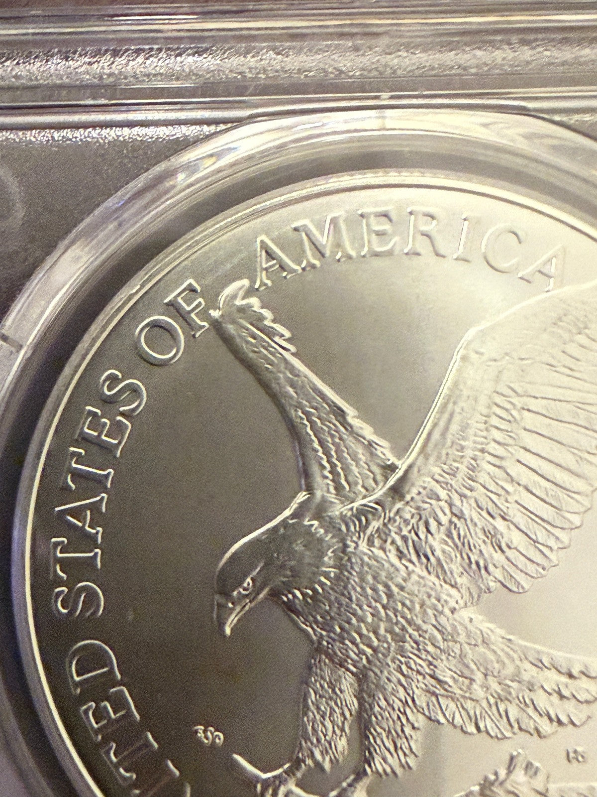 2024 Silver Eagle PCGS MS70 First Day of Issue Perfect Grade