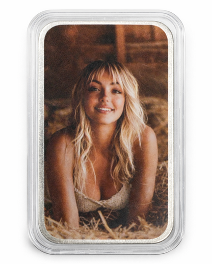 Cali Girls Song Bar Midwest Farmers Daughter 1oz .999 Fine Silver Bar