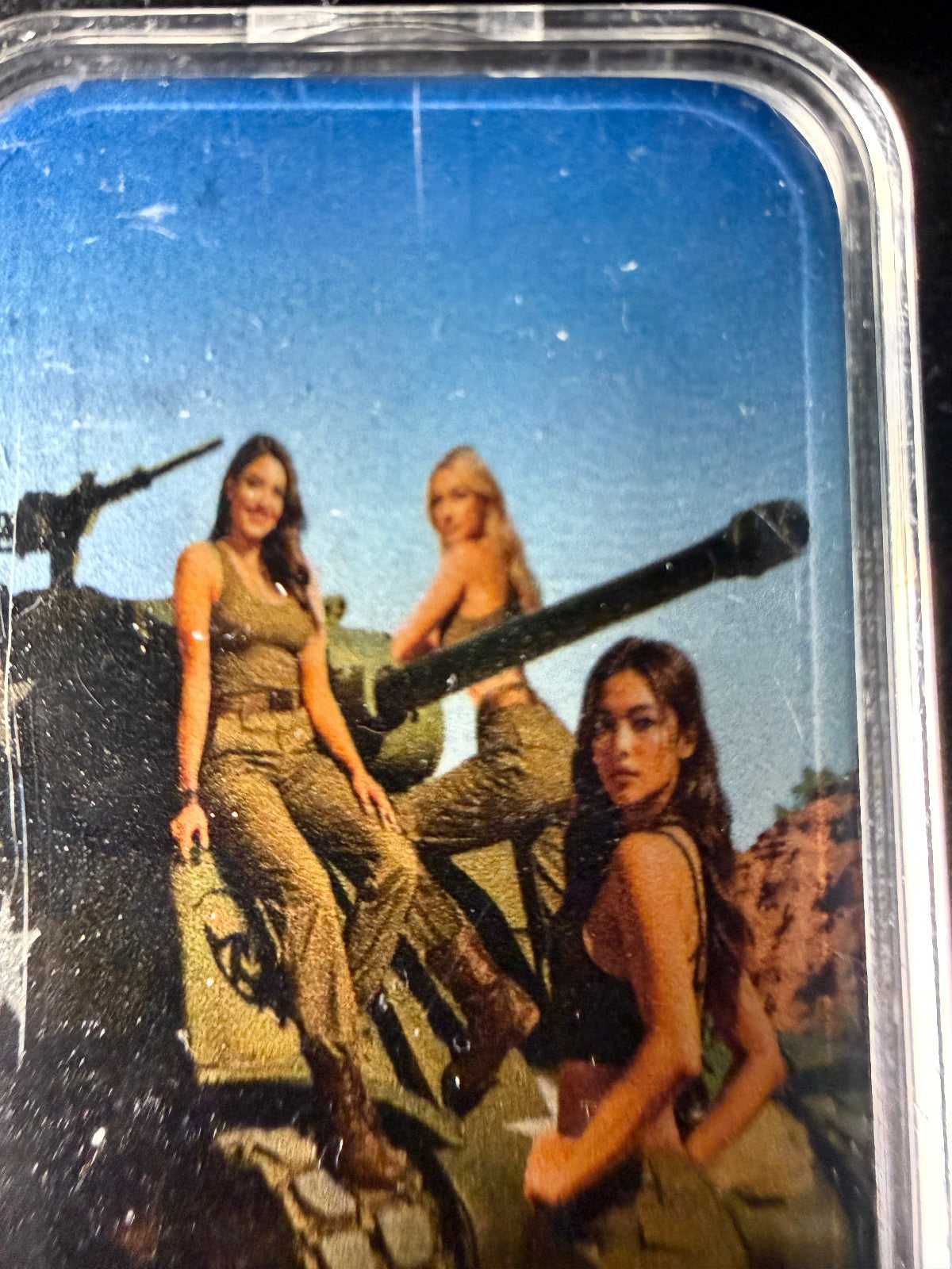 2025 Tank Girls Daytime Playtime 1oz .999 Silver Colorized Art Bar