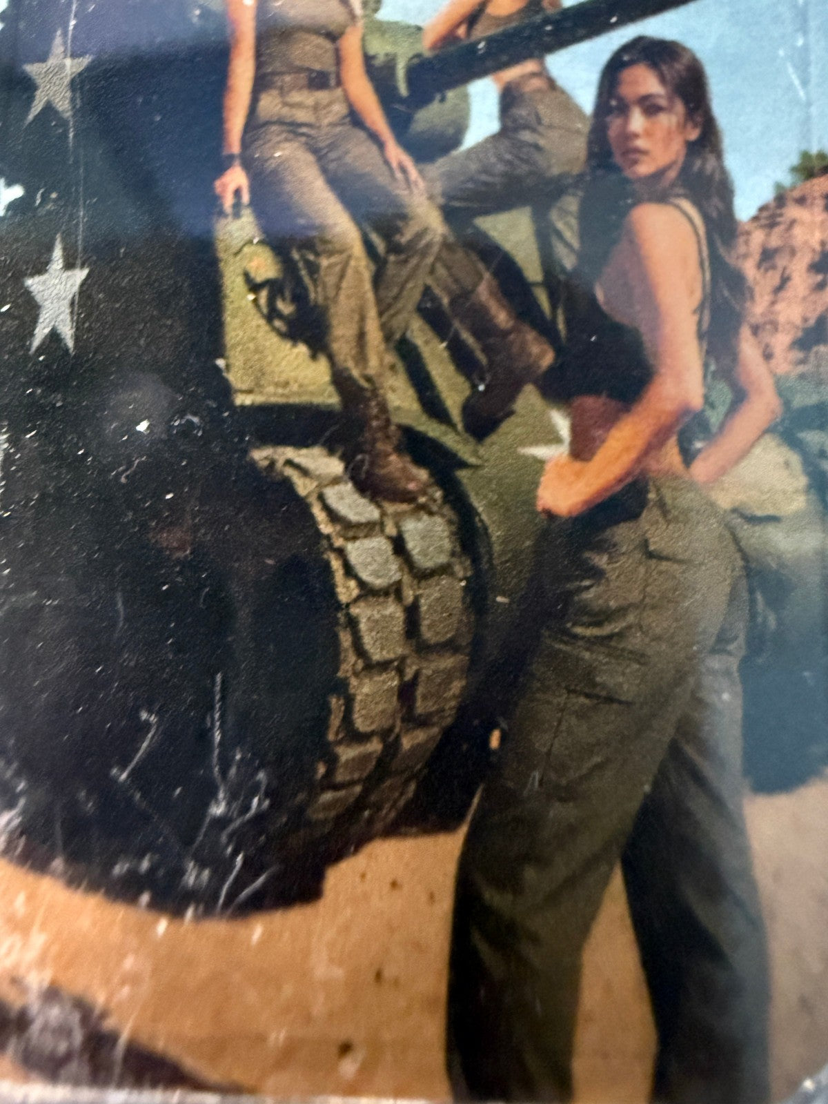 2025 Tank Girls Daytime Playtime 1oz .999 Silver Colorized Art Bar