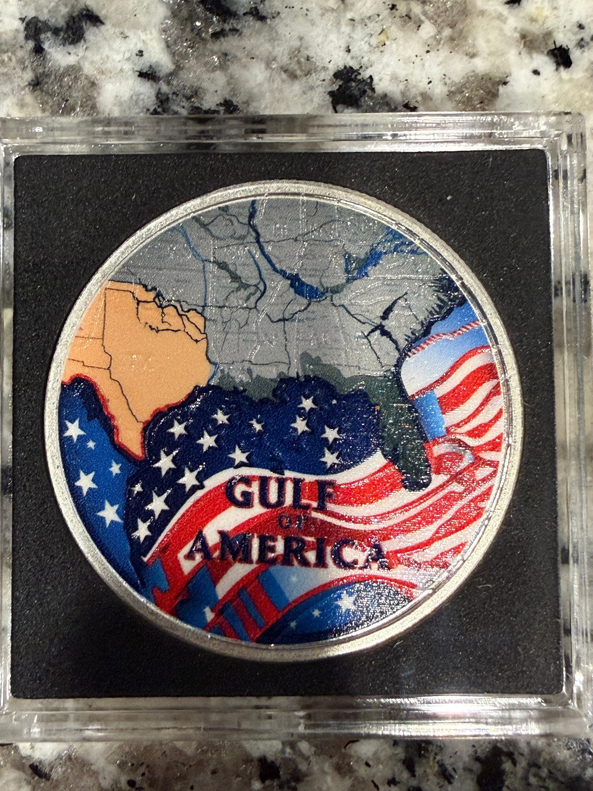 2024 Gulf of America 1 oz .999 Silver Round Limited Mintage 250