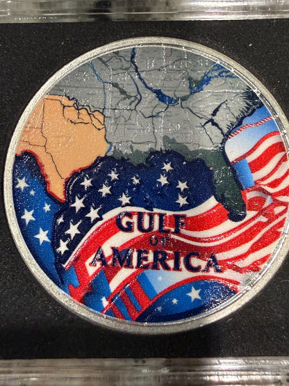 2024 Gulf of America 1 oz .999 Silver Round Limited Mintage 250