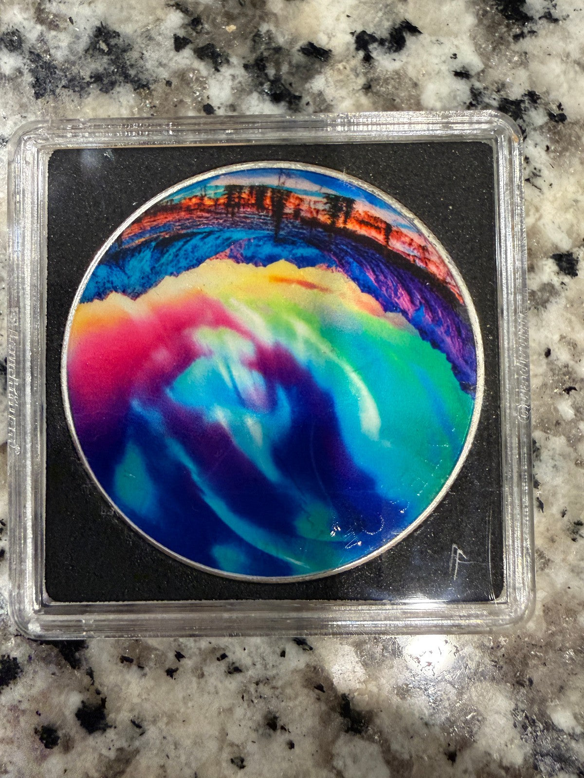 2025 American Silver Eagle Polar Sky Colorized 1 oz .999 Fine Silver Coin