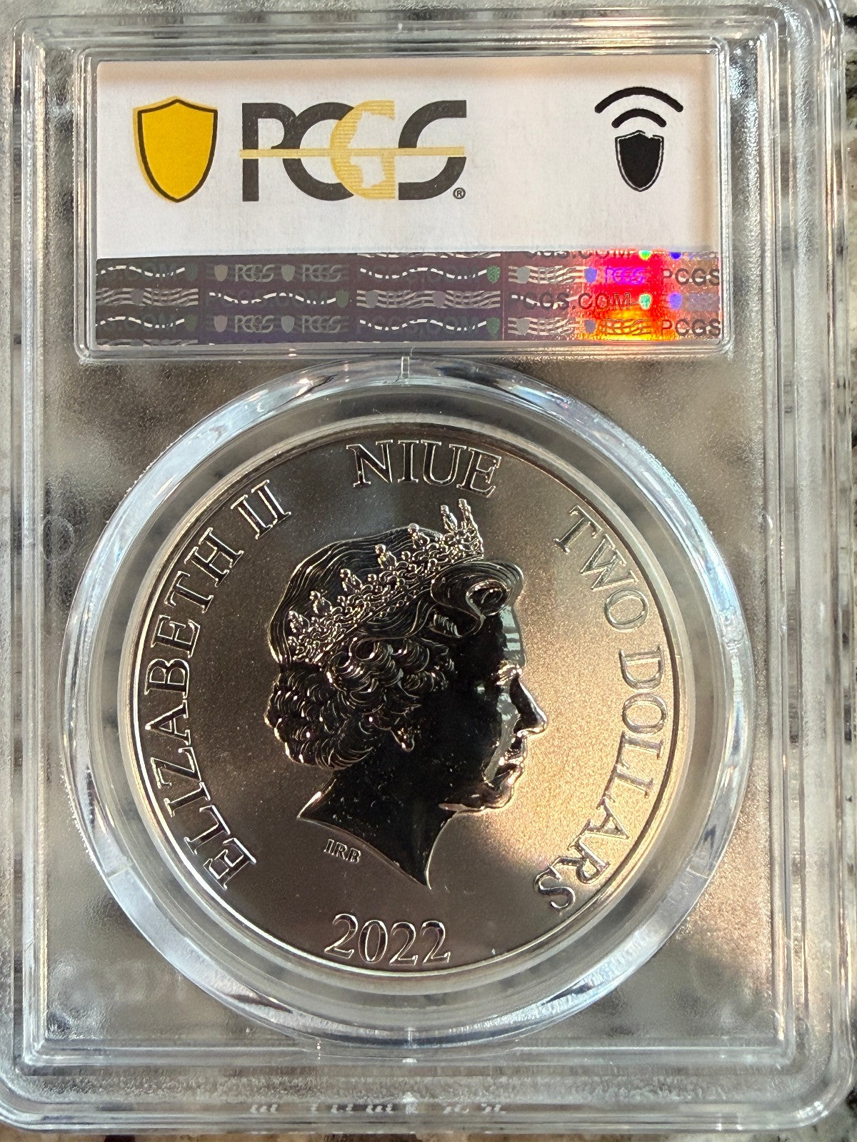 2022 Niue 1 oz Silver Darth Vader Coin PCGS MS66 Star Wars