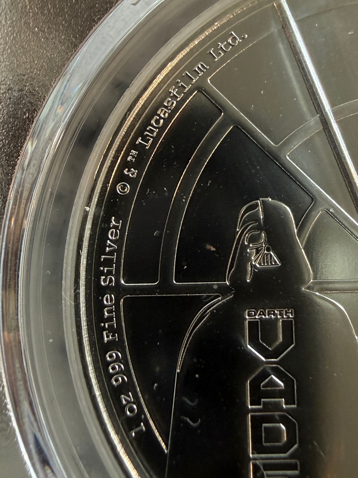 2022 Niue 1 oz Silver Darth Vader Coin PCGS MS66 Star Wars