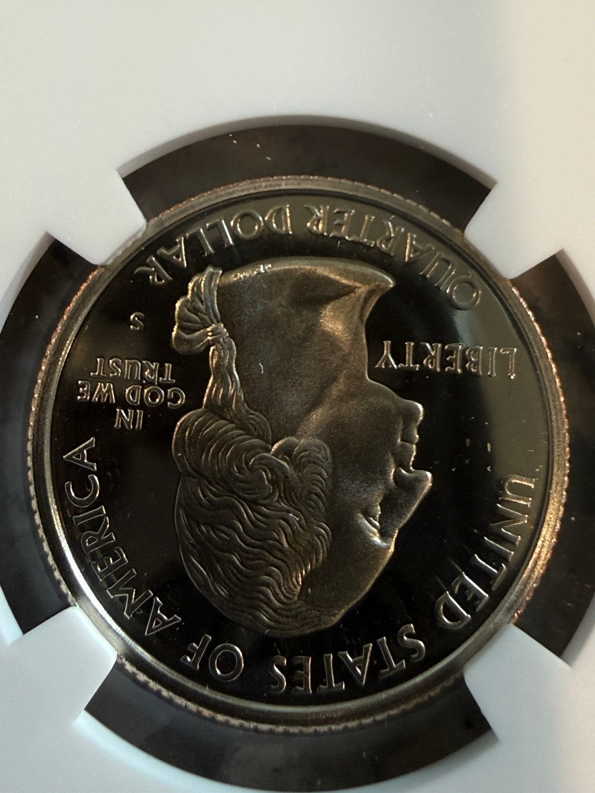 2008 S Alaska State Quarter Gem Proof NGC PF Deep Cameo 25C Clad