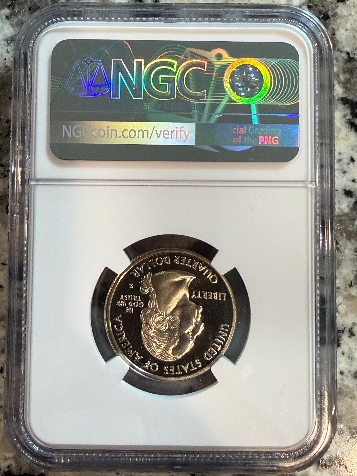 2003-S Maine State Quarter Gem Proof NGC Certified 25C Clad Coin