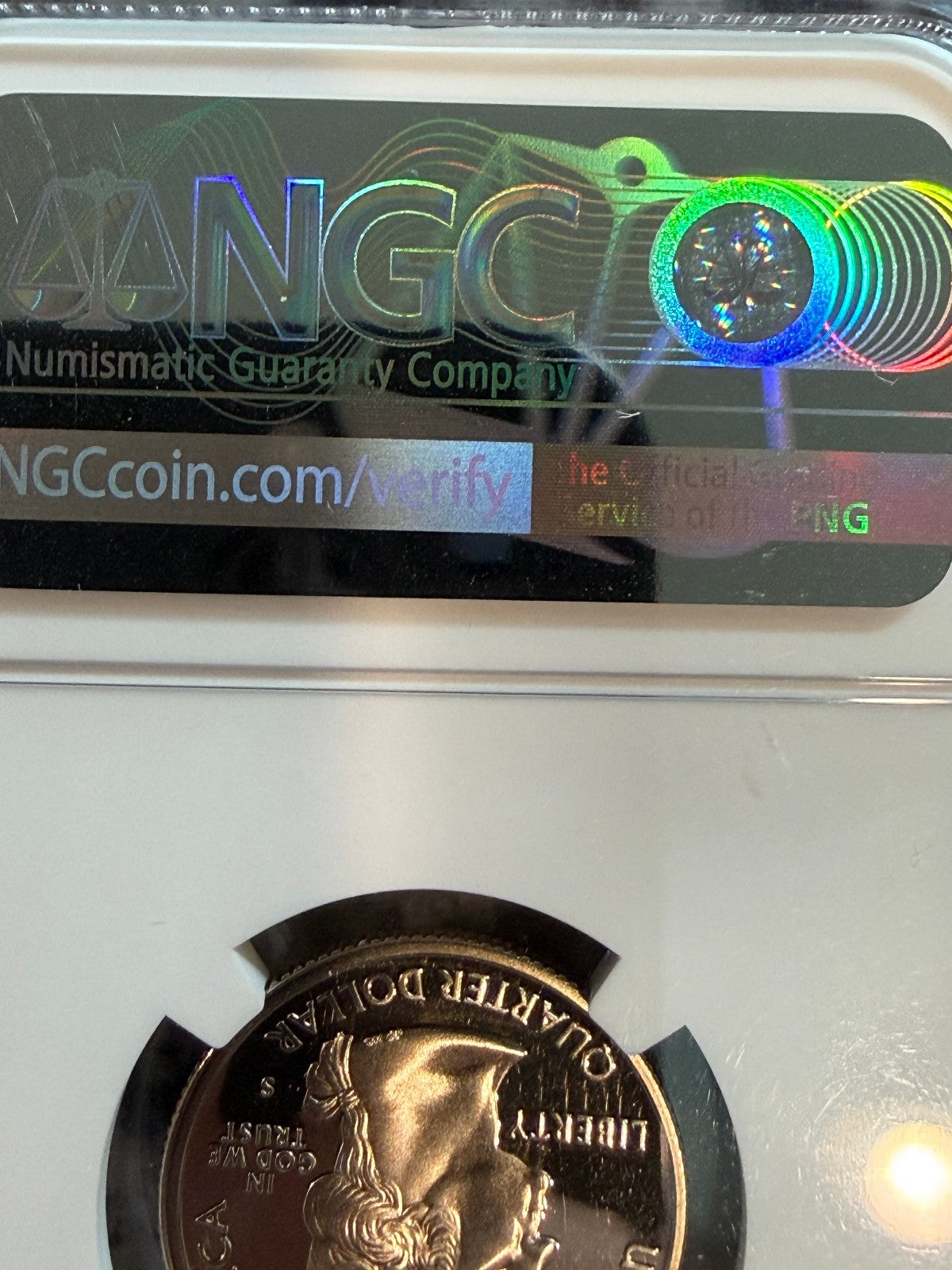 2003-S Maine State Quarter Gem Proof NGC Certified 25C Clad Coin