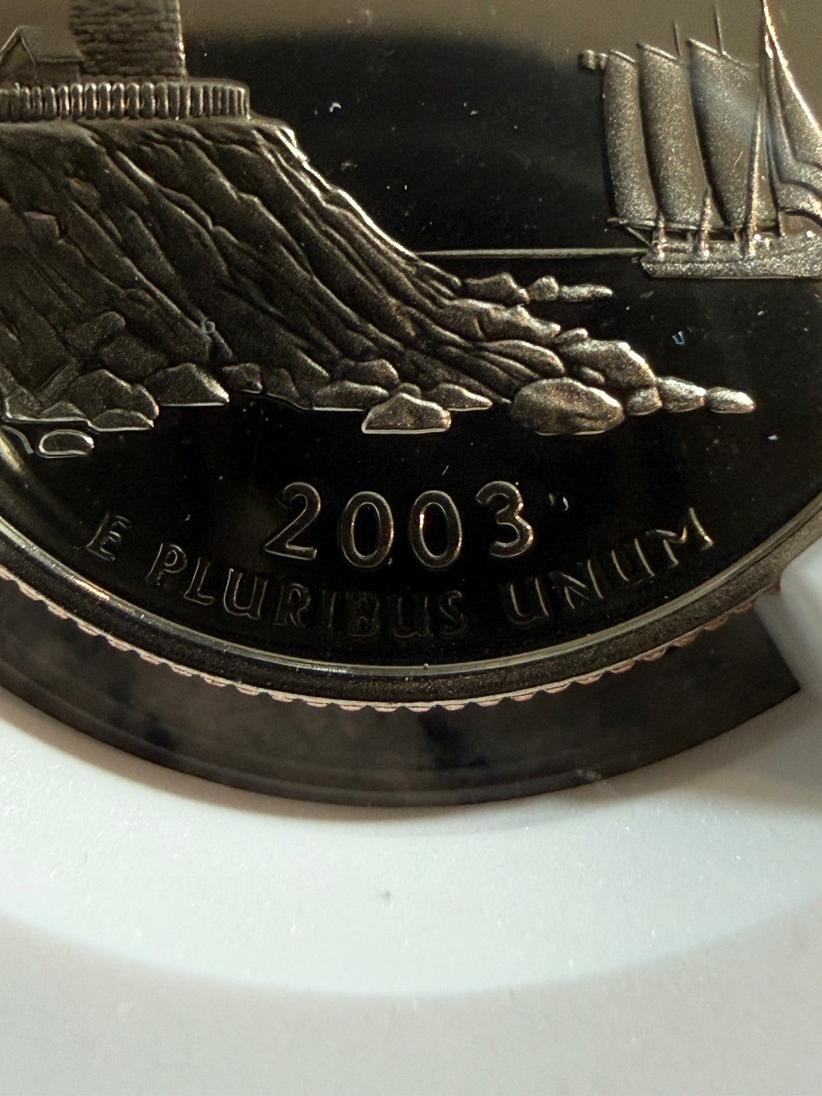 2003-S Maine State Quarter Gem Proof NGC Certified 25C Clad Coin