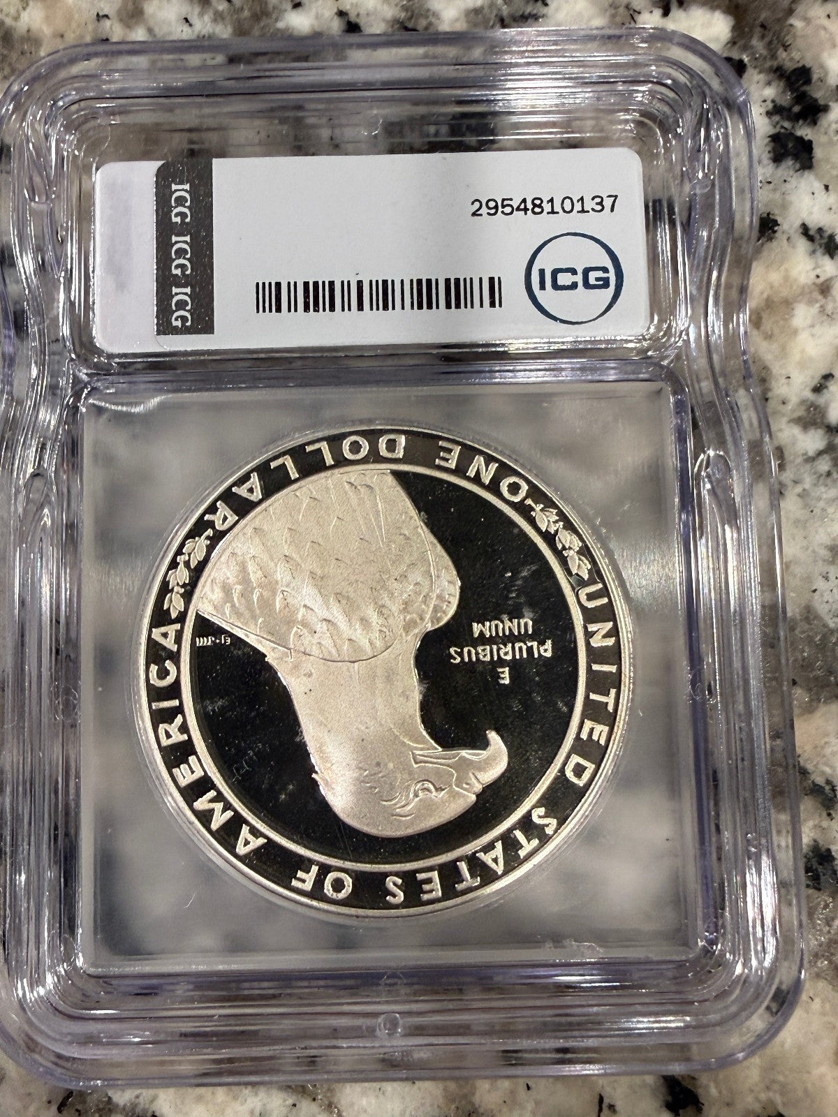 1983-S Olympic Silver Dollar ICG PR70 DCAM Proof LA XXIII Commemorative