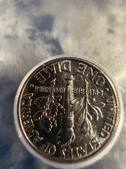 1998 P Roosevelt Dime ICG MS68 FB Full Bands Gem Uncirculated Certified