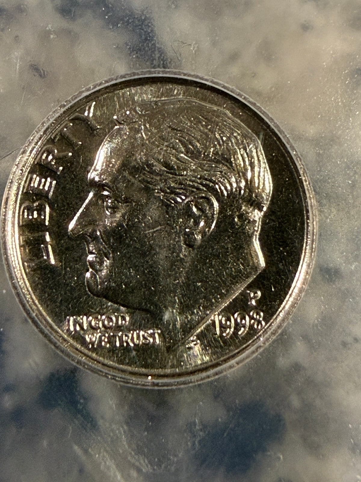 1998 P Roosevelt Dime ICG MS68 FB Full Bands Gem Uncirculated Certified