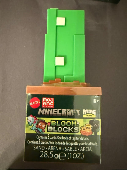 Minecraft Mini Mode Bloom Blocks 3 Pack Sand Arena Figures Mojang