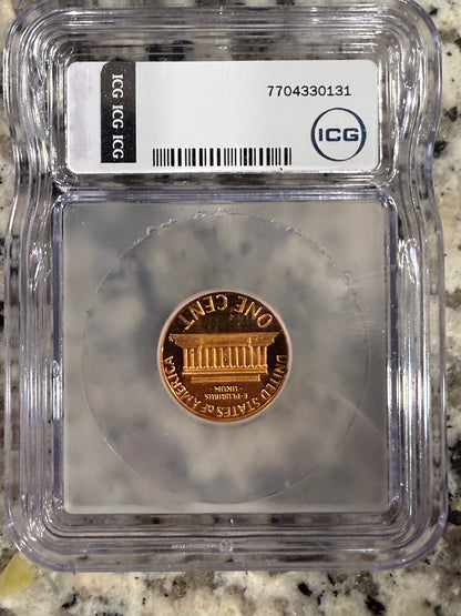 1979-S Lincoln Cent Proof PR70 DCAM Type 1 ICG Graded Penny Deep Cameo