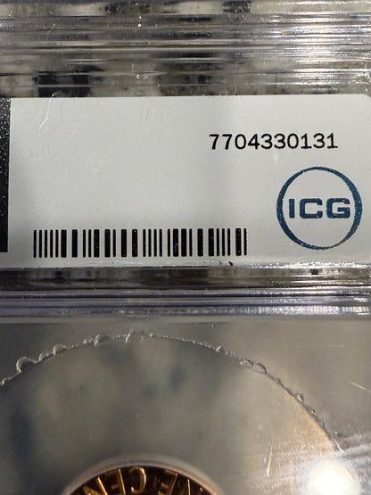 1979-S Lincoln Cent Proof PR70 DCAM Type 1 ICG Graded Penny Deep Cameo