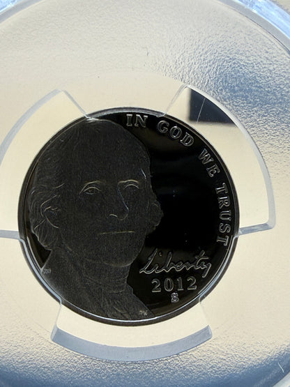 1961 PR66 Silver Washington Quarter & 2012-S PR69DCAM Jefferson PCGS Set
