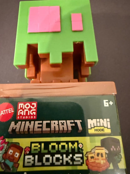 Minecraft Mini Mode Bloom Blocks 3 Pack Sand Arena Figures Mojang