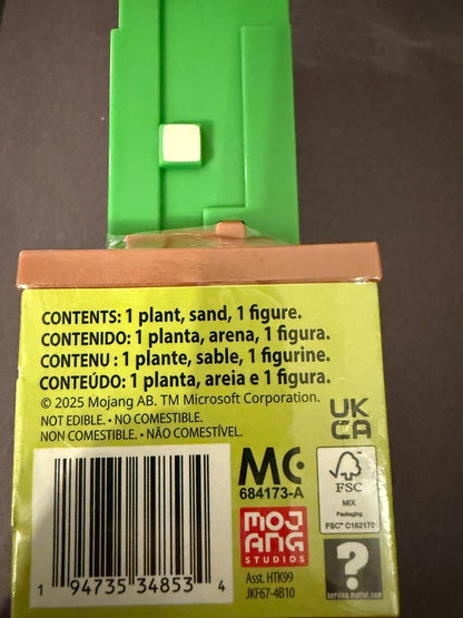 Minecraft Mini Mode Bloom Blocks 3 Pack Sand Arena Figures Mojang