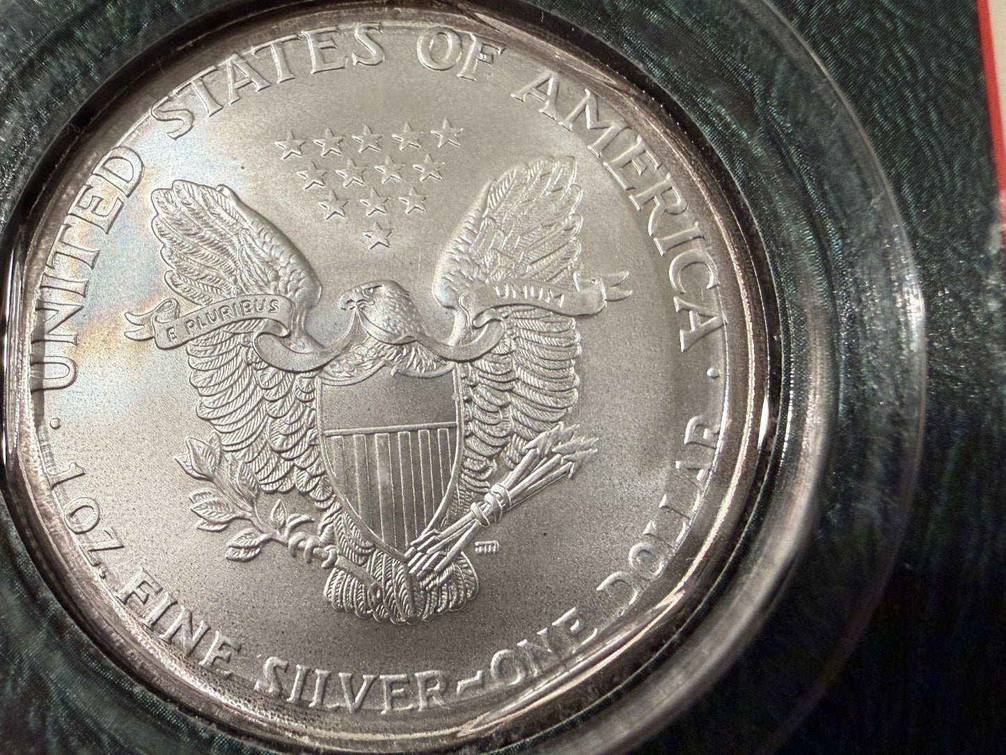 2004 American Silver Eagle 1 oz .999 Fine Silver $1 BU Uncirculated Coin